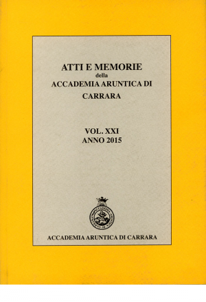 Atti e Memorie della Accademia Aruntica di Carrara