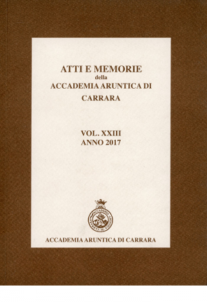 Atti e Memorie della Accademia Aruntica di Carrara XXIi