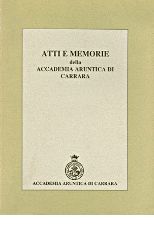 Atti e Memorie della Accademia Aruntica di Carrara