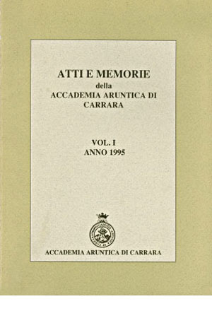 Atti e Memorie della Accademia Aruntica di Carrara