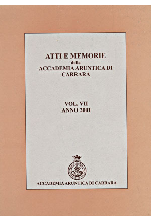 Atti e Memorie della Accademia Aruntica di Carrara