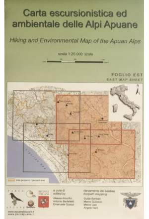 Carta escursionistica e ambientale delle Alpi Apuane