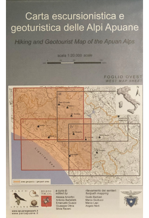 Carta escursionistica e geoturistica delle Alpi Apuane